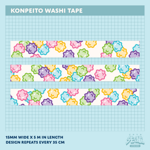 Konpeito Washi Tape