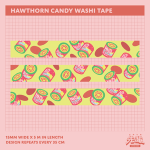 Hawthorn Candy Washi Tape